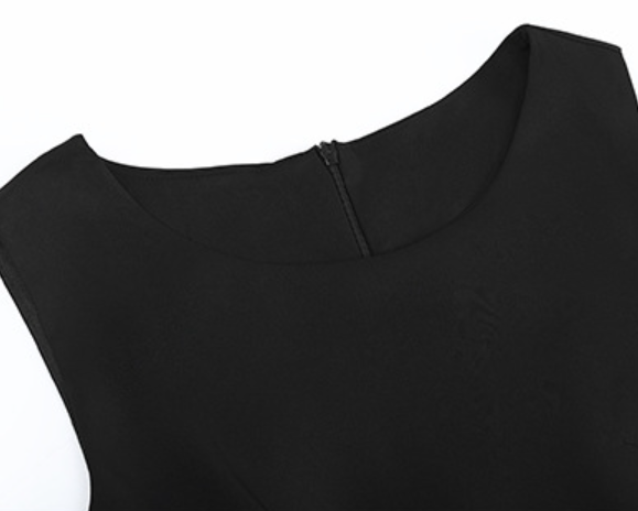 【秋新作】【全2色】S~2XL シンプルオープンフロントジャケット×ワンピース 2点セット