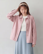 襟付きルーズシルエットジャケット