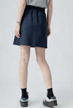 カーゴポケット ドローストリング Aライン ミニスカート