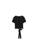 クロスVネック スリムフィット 半袖Tシャツ