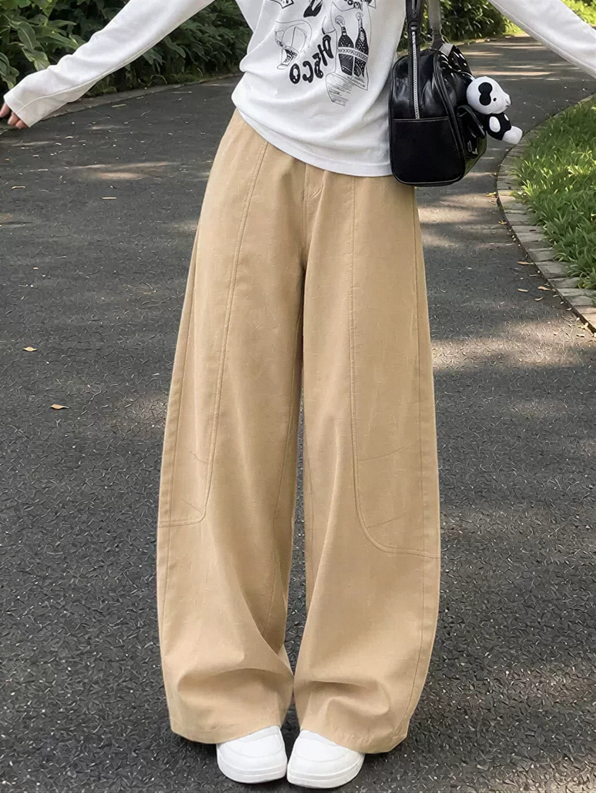 ルーズカーブワイドカーゴパンツ
