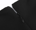 【秋新作】【全2色】S~2XL シンプルオープンフロントジャケット×ワンピース 2点セット