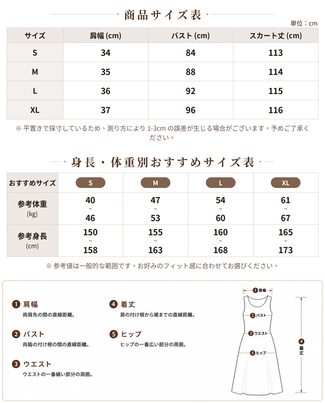 S~XL ライトブルー 花柄プリント ゆったりAライン ノースリーブワンピース size chart 1