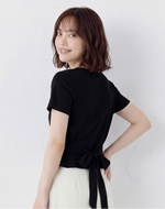 クロスVネック スリムフィット 半袖Tシャツ