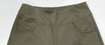【全4色】S~XL ハイウエストワイドレッグ落ち感カジュアルパンツ