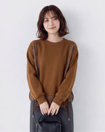 M~2XL 切り替えドローストリング リブスウェット