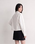 S~XL スタンドカラー ショート丈ワークジャケット