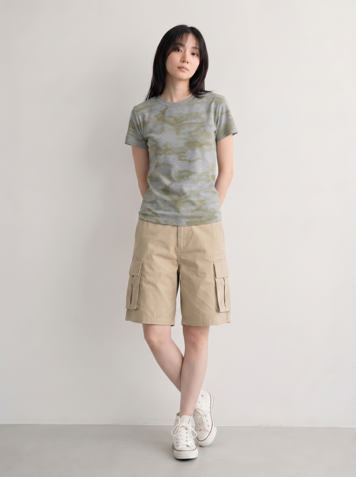 American Retro Camo Tie-Dye! A soft, comfortable, and uniquely styled short-sleeved T-shirt.