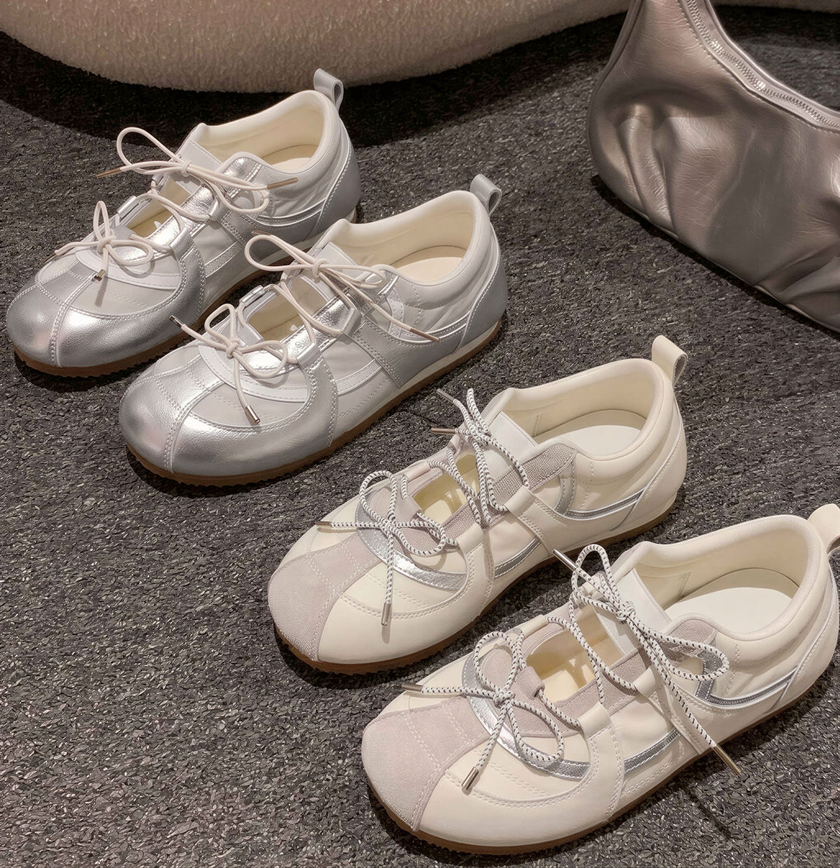 2色展開｜レースアップ・切替ジャーマントレーナー