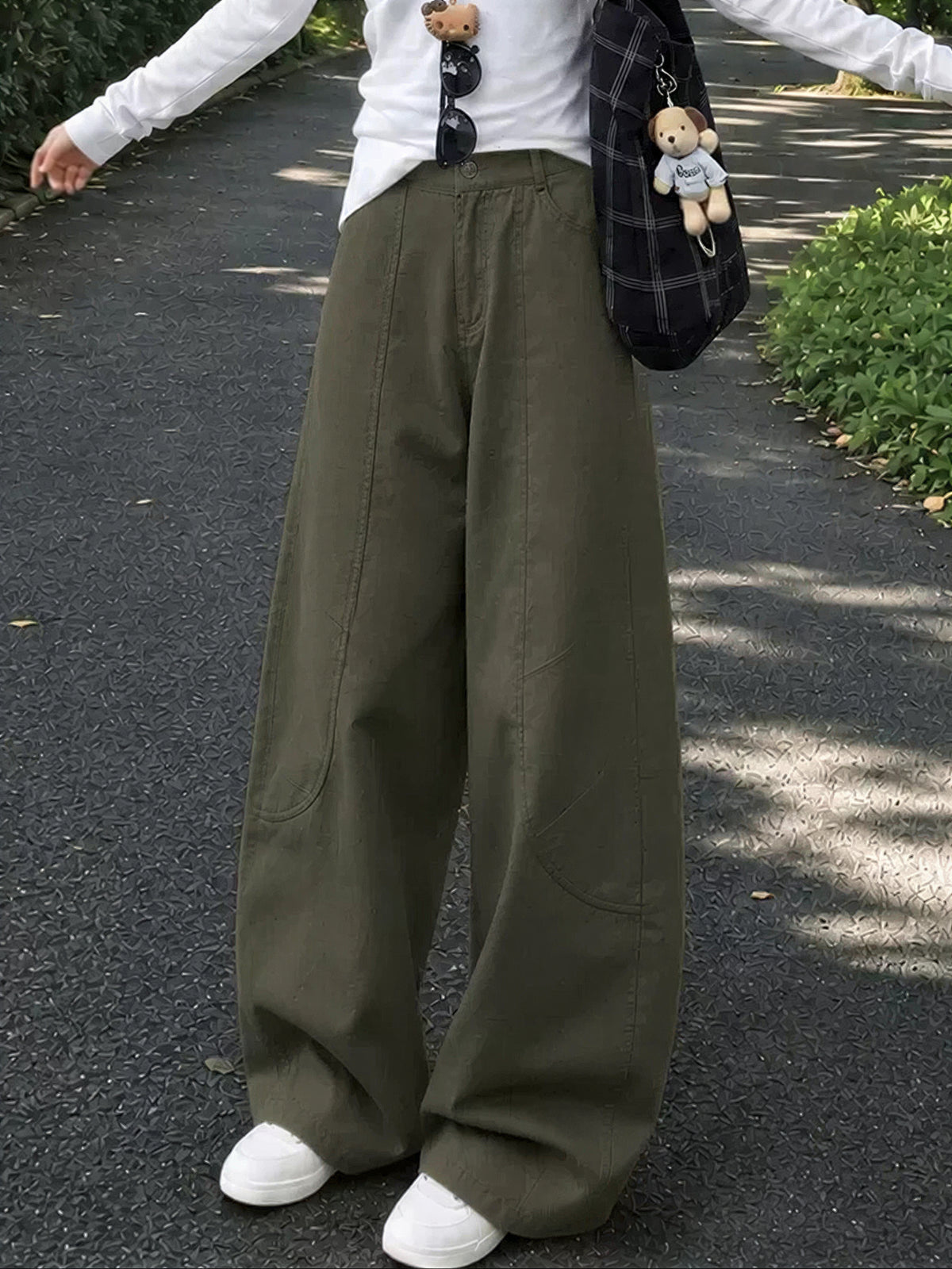 ルーズカーブワイドカーゴパンツ