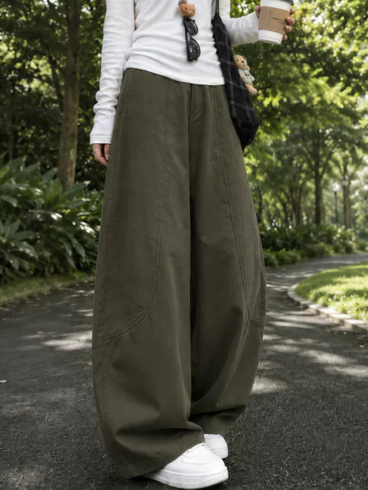ルーズカーブワイドカーゴパンツ