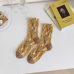 配色 コットンソックス