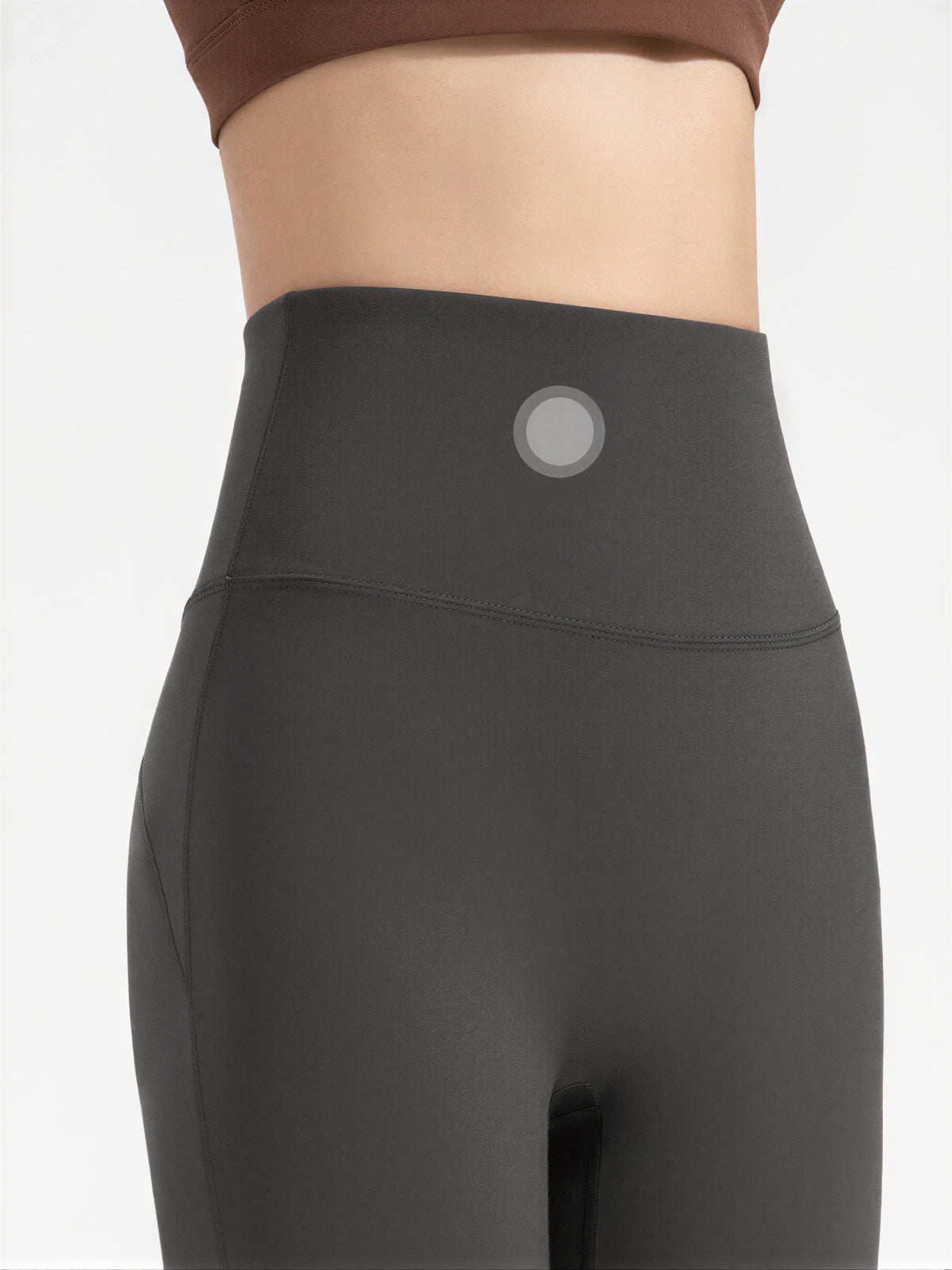 ハイウエスト ヒップアップ 微フレアパンツ