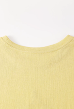 ゆったりドロップショルダー 遊び心プリント半袖Tシャツ