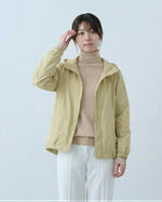 ドロップショルダー ゆったり ドロストフードジャケット