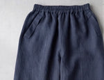 【全4色】S~5XL ウエストゴム ゆったり立体ハーレムパンツ
