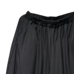 ハイウエストゴム仕様 立体裁断サルエルパンツ