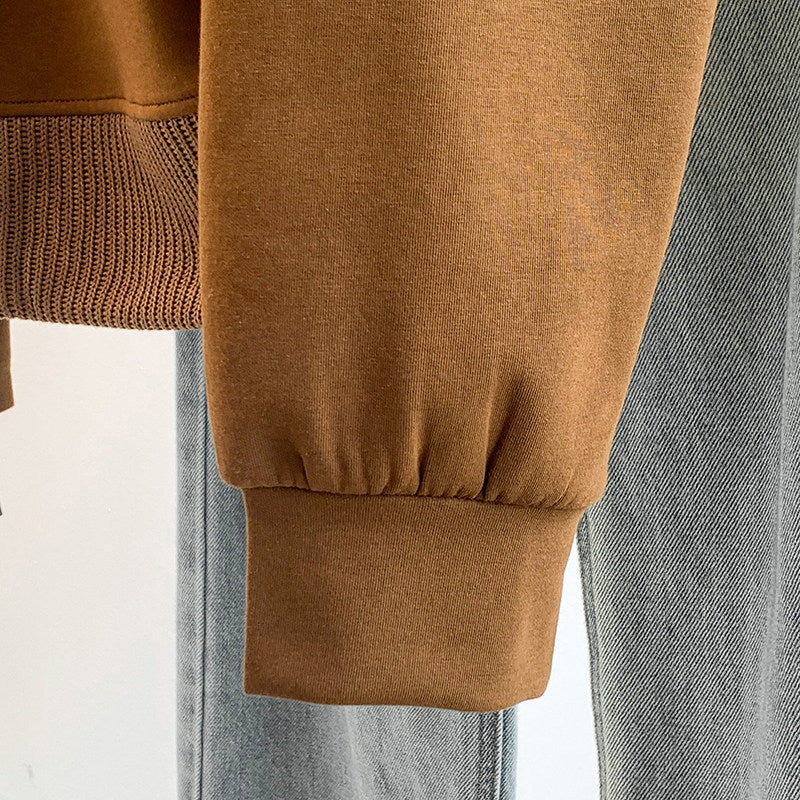 M~2XL 切り替えドローストリング リブスウェット