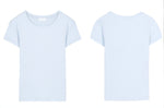 きれいさっぱり！半袖Tシャツクルーネックシックフィットトップス
