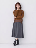M~2XL 切り替えドローストリング リブスウェット
