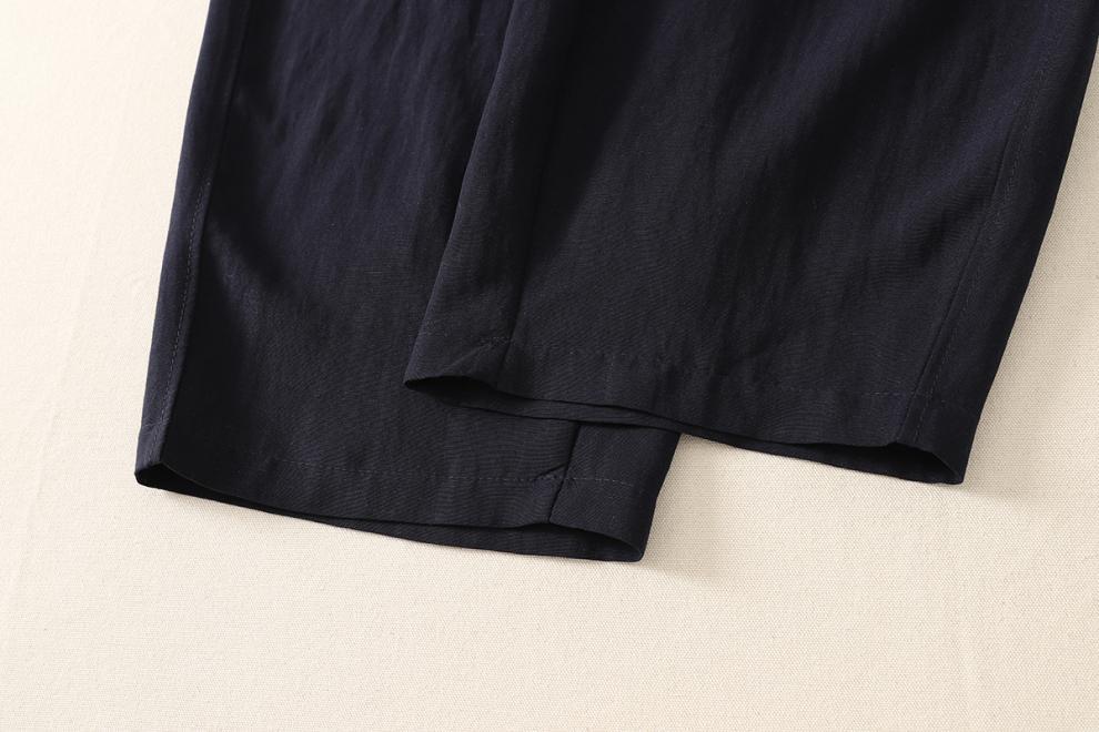 【全3色】S~3XL ウエストゴム ドローストリング ゆったりワイドパンツ