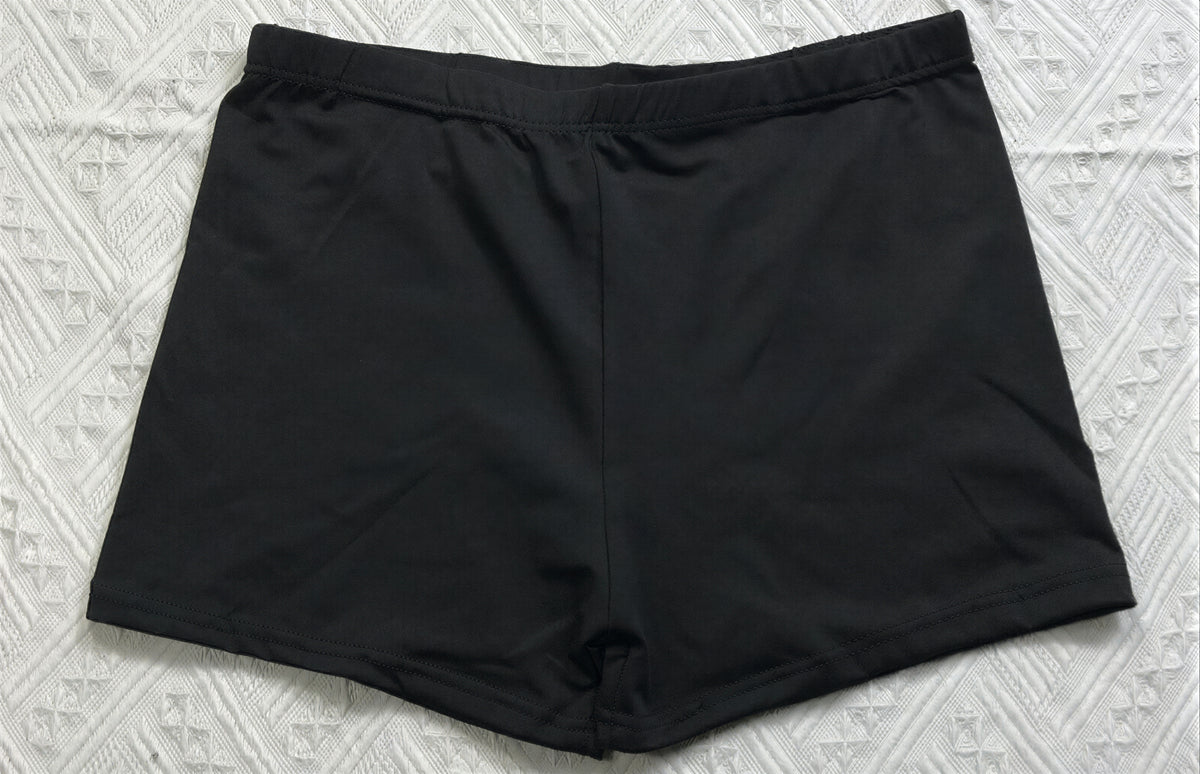 お腹カバー フリル クロスバック ワンピース風水着