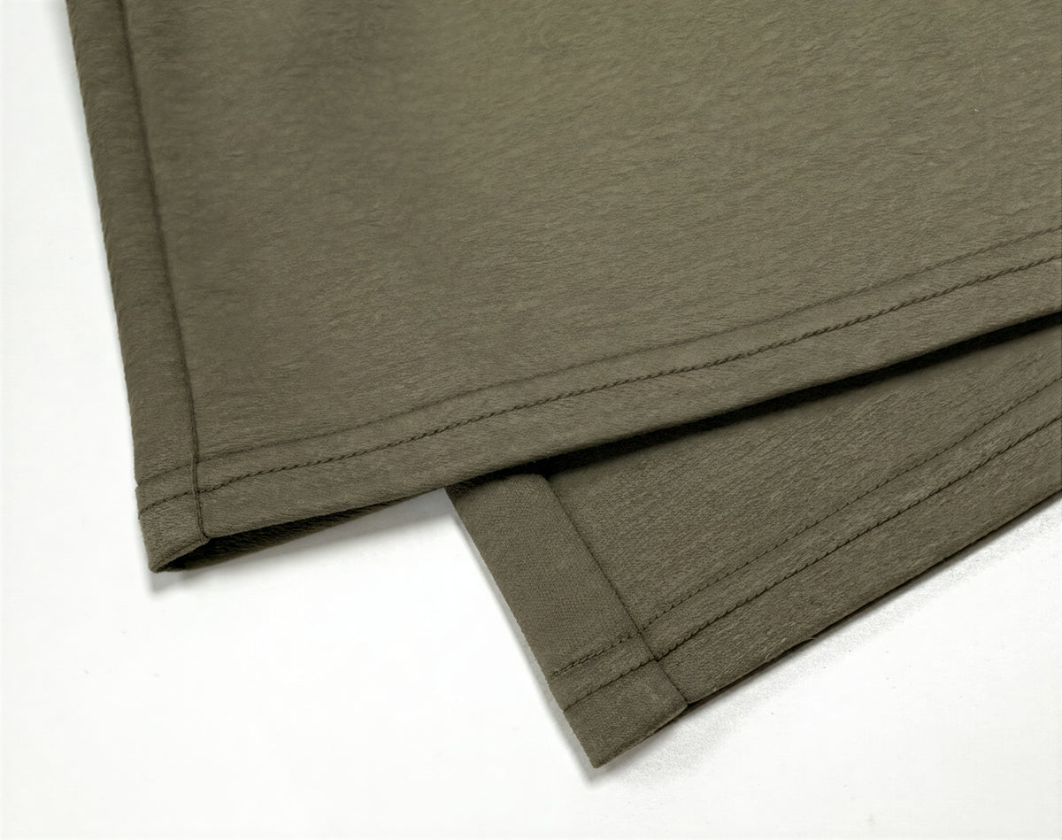 【全3色】S-XL ハイウエスト 落ち感ストレートワイドパンツ