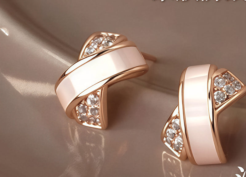 クロスシェル ジルコンピアス