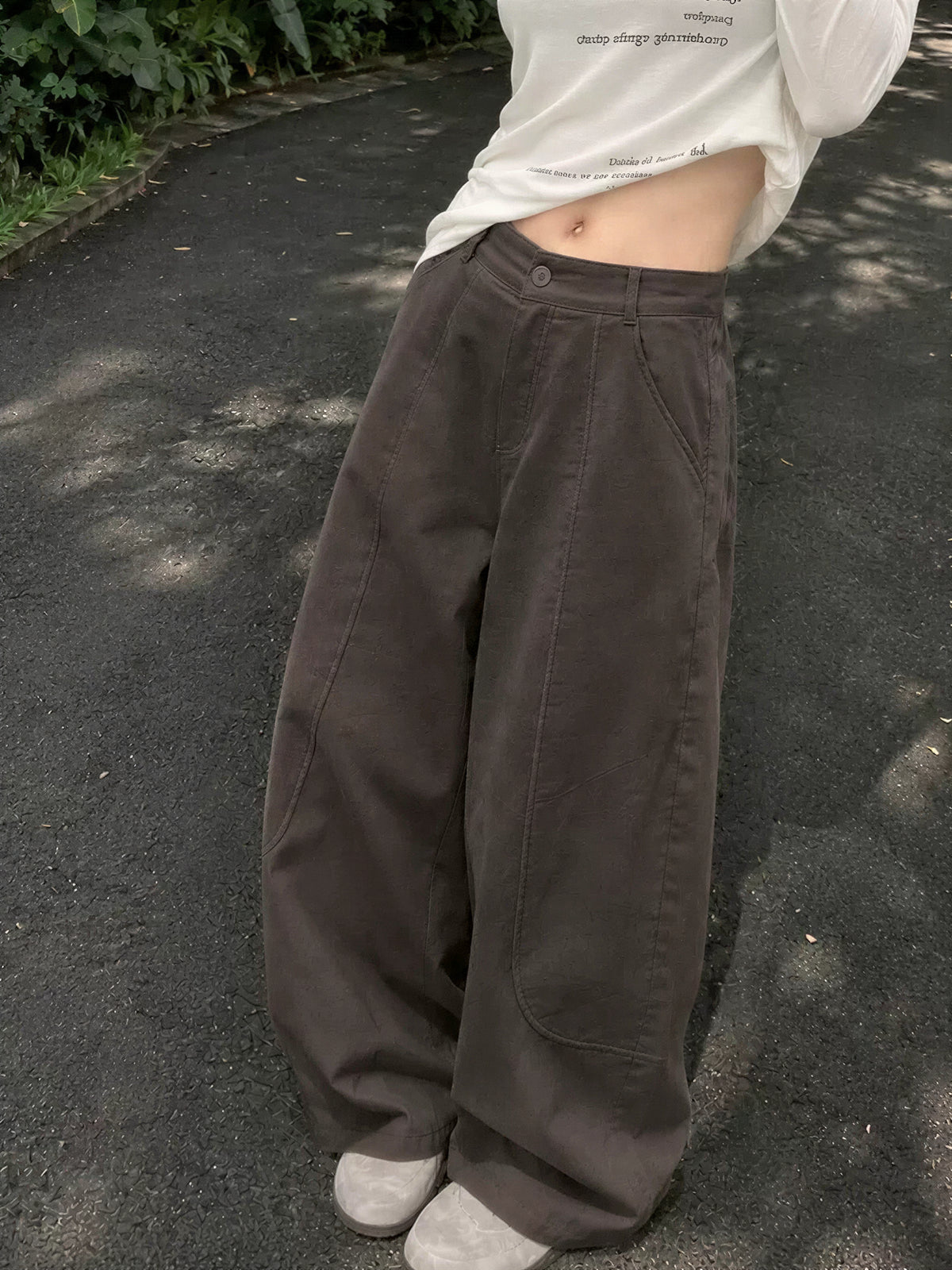 ルーズカーブワイドカーゴパンツ