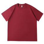 半袖Tシャツ ゆったりシルエット ミドル丈 カジュアル ドロップショルダー コットン