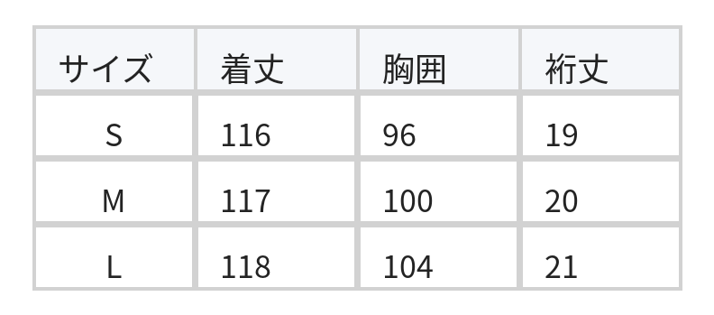 ウエストシェイプ切り替えフレアスリーブVネックワンピース size chart 1
