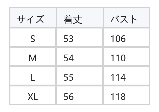 ドローストリングスクエアネック レース切替 フリルヘムシャツ size chart 1