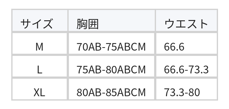 レース オフショルダー レースアップ ワンピース水着 size chart 1