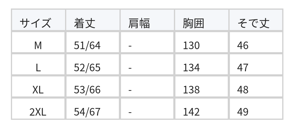 ラウンドネック ピンタック パフスリーブブラウス size chart 1