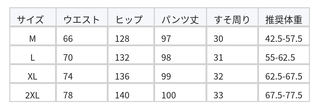 ハイウエスト ヒップラインカバー ダブルボタン ワイドパンツ size chart 1