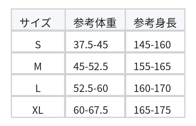 スクエアネック スリムフィット Aライン キャミワンピース size chart 1