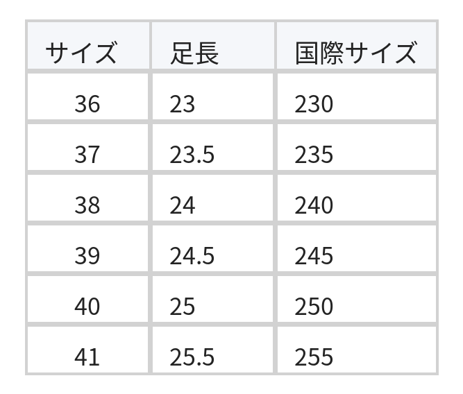 ジャカード切り替え 厚底 ラウンドトゥ スリッポンカジュアルシューズ size chart 1