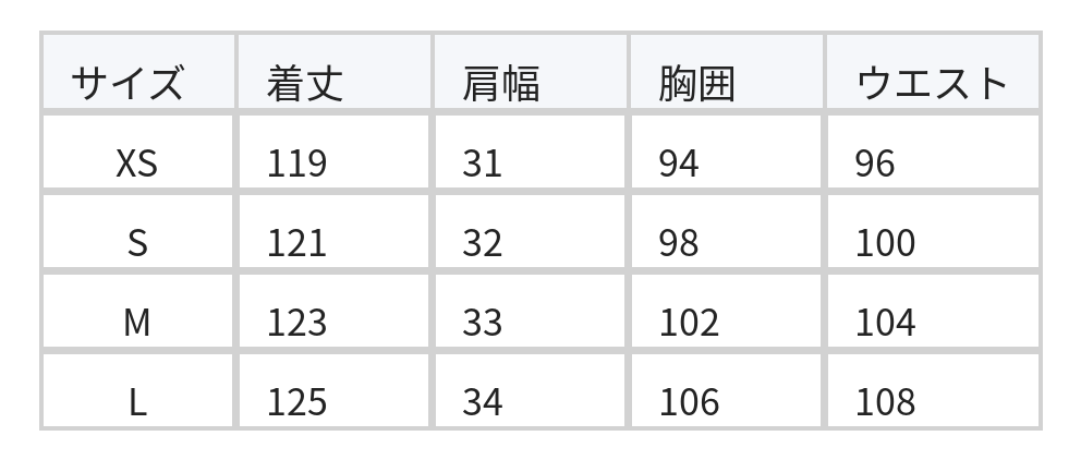 ライトブルー カットワーク刺繍 フロントボタン ノースリーブワンピース size chart 1