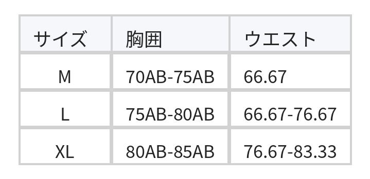 クロスホルターネック ハイウエスト セパレートビキニ水着 size chart 1