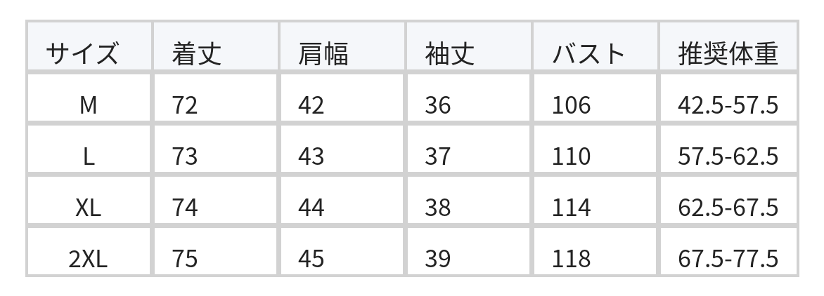上質綿 100％ | 幾何柄Vネック七分袖シャツ size chart 1