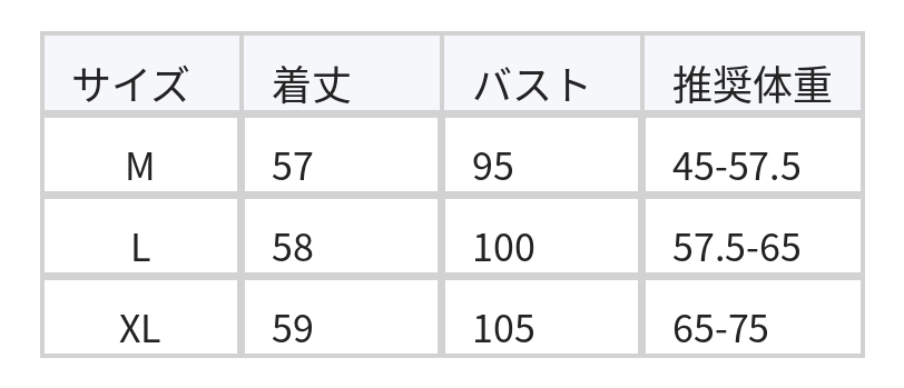 ボーダー柄 ドロップショルダー ルーズニット size chart 1