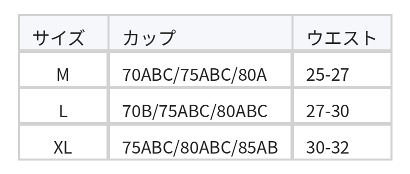 レース切り替え シアースリーブデザイン セパレートビキニ水着 size chart 1