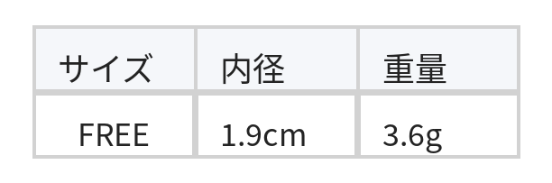 レトロな木馬モチーフ 立体ブラウン オープンリング size chart 1