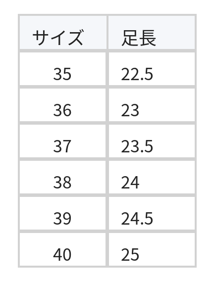 【全3色】ラインストーンたっぷりのリボン　スクエアトゥ浅口　レディース スクエアトゥフラットシューズ size chart 1