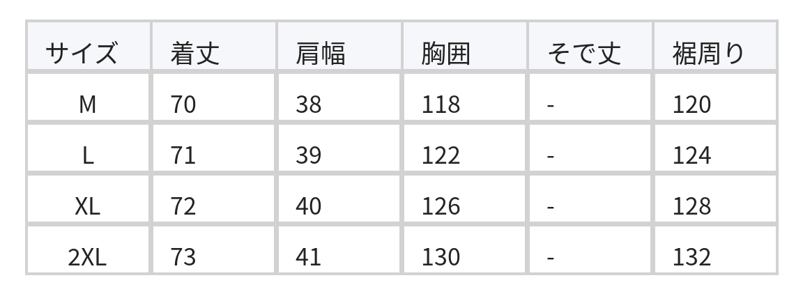 ゆったりドロップショルダー大柄チェックシャツ size chart 1