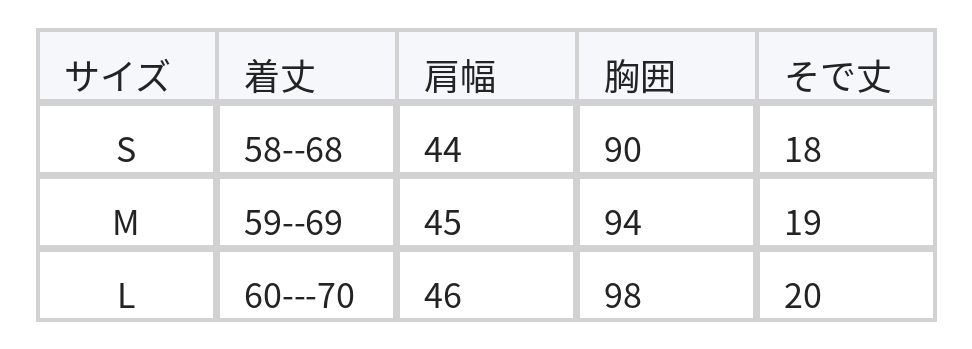カットアウトオフショルダー ワイドネックTシャツ size chart 1