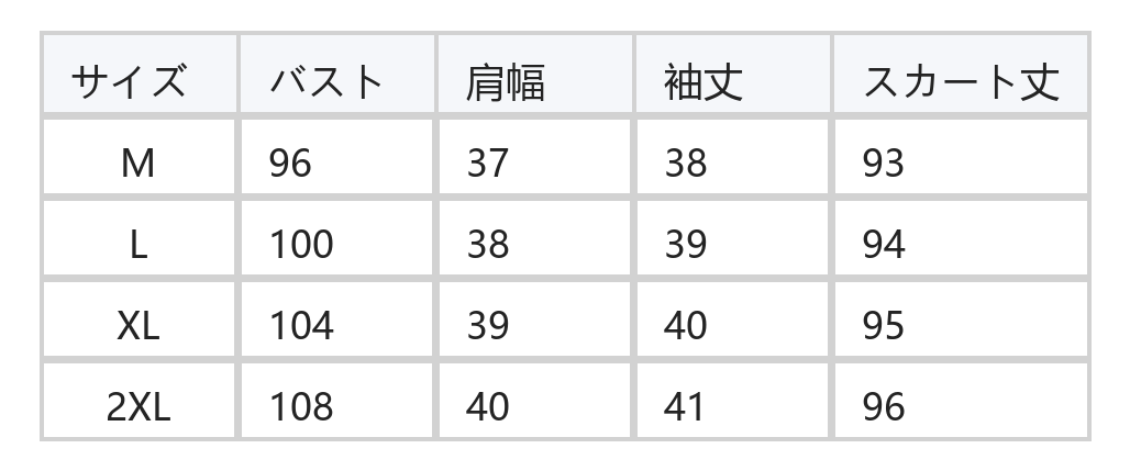 小花柄Vネック ティアードフレア 長袖ワンピース size chart 1