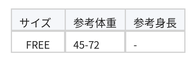 ドローストリングウエスト ゆったり半袖ワンピース size chart 1
