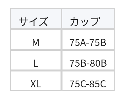 フリルウエストマーク カットアウトスカート風セパレート水着 size chart 1