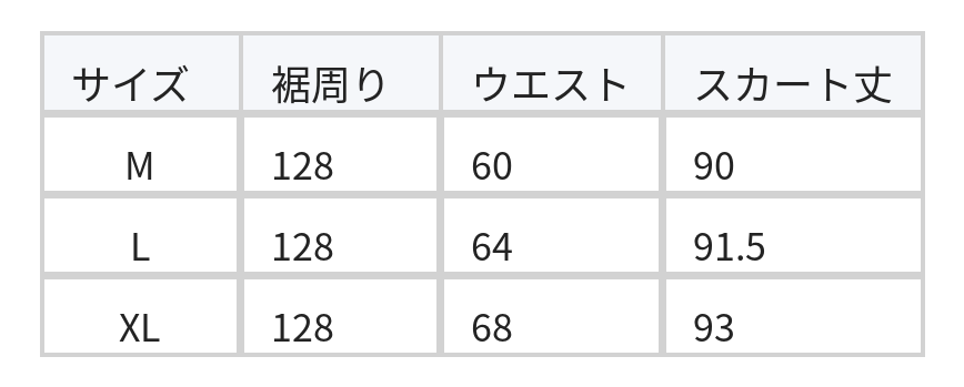 ハイウエスト プリーツ チェック柄 Aラインスカート size chart 1